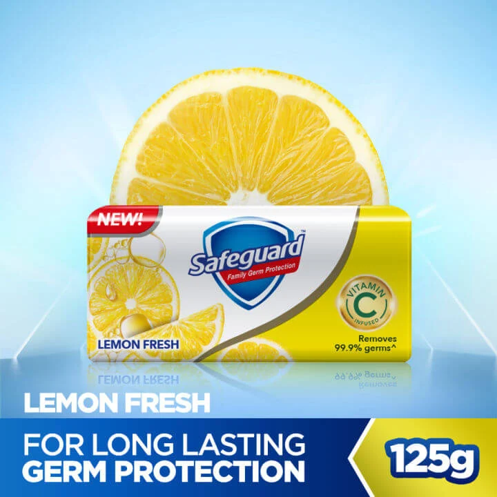 SAFEGUARD SOAP LEMON 125G